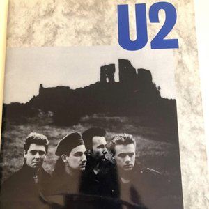 VINTAGE 1984 U2 Unforgettable Fire Tour Program